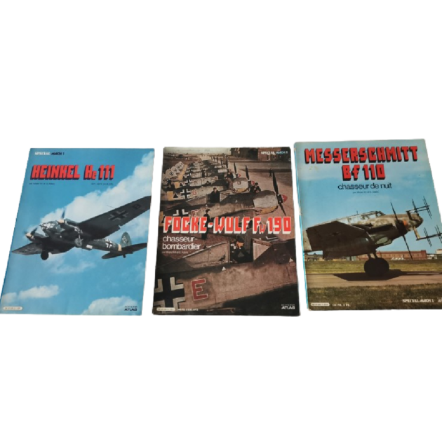 3 magazines "special Match1", édition Atlas