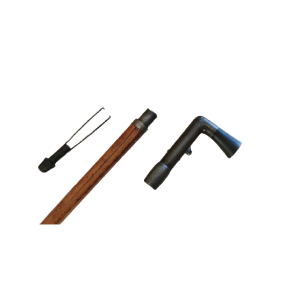 Canne fusil en bambou cal 14mm. Percussion centrale - Image 5