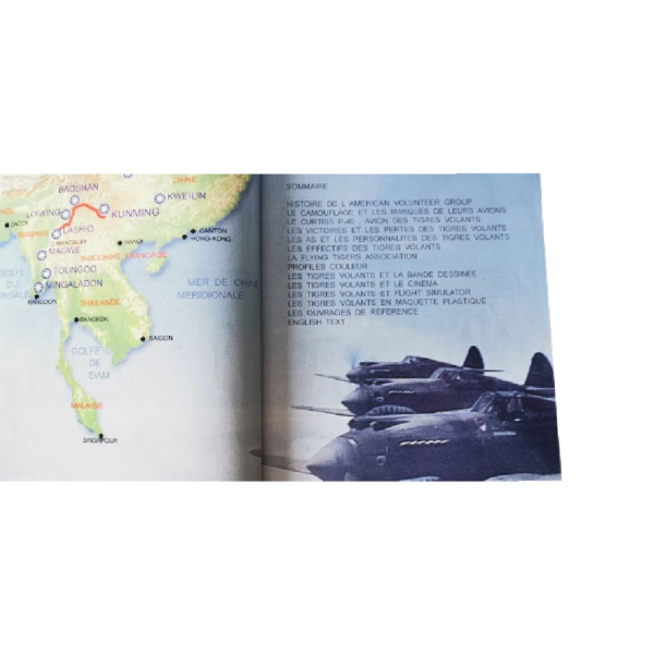 Livre sur le groupe de volontaires américains 'les tigres volants" - Image 3