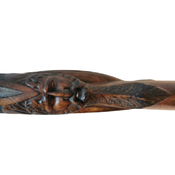 Fusil de chasse juxtaposé à piston, calibre 20, chiens extérieurs sculptés avec des têtes de chiens. - Image 2