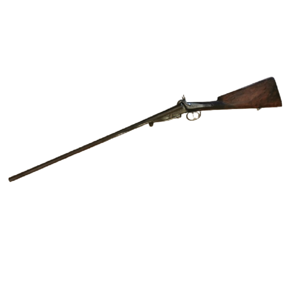 Rare fusil juxtaposé signé de l'inventeur "LEFAUCHEUX" vers 1835 - Image 2