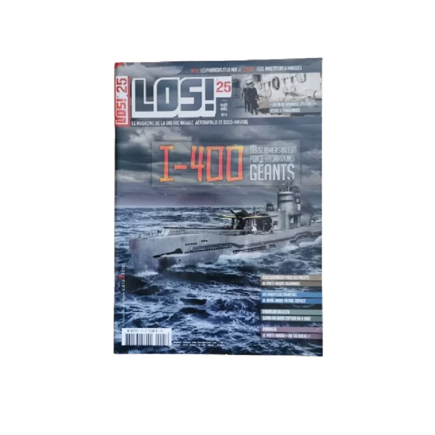 LOS. Le magasine de la guerre navale, aéronavale et sous marine. N°25.