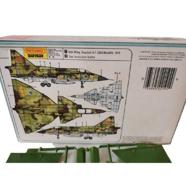 Maquette de collection Matchbox "SAAB VIGGEN" 1:72. - Image 3