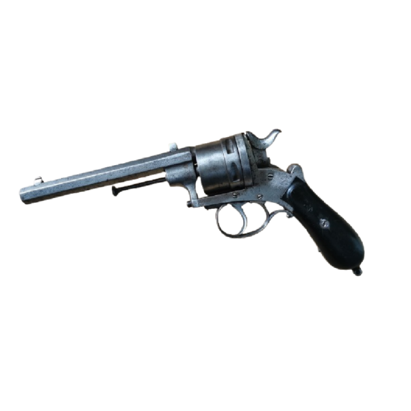 Rare revolver de transition à carcasse ouverte à percussion centrale calibre 44 Russian - Image 3