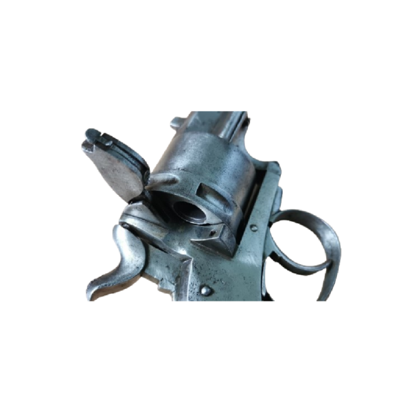 Rare revolver de transition à carcasse ouverte à percussion centrale calibre 44 Russian - Image 4