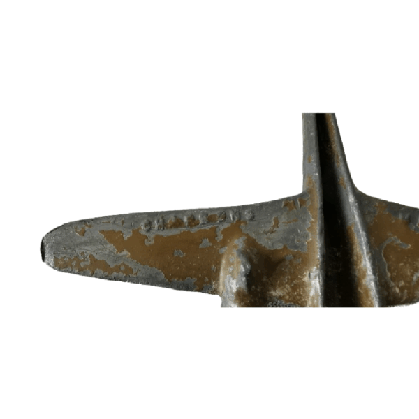 Jouet vintage : bombardier en métal de la marque "CHARBONS" - Image 3