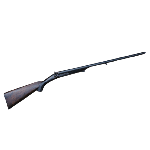 Fusil juxtaposé Mixte, type Lefaucheux, chambré en calibre 16 + 11.6x60. - Image 6