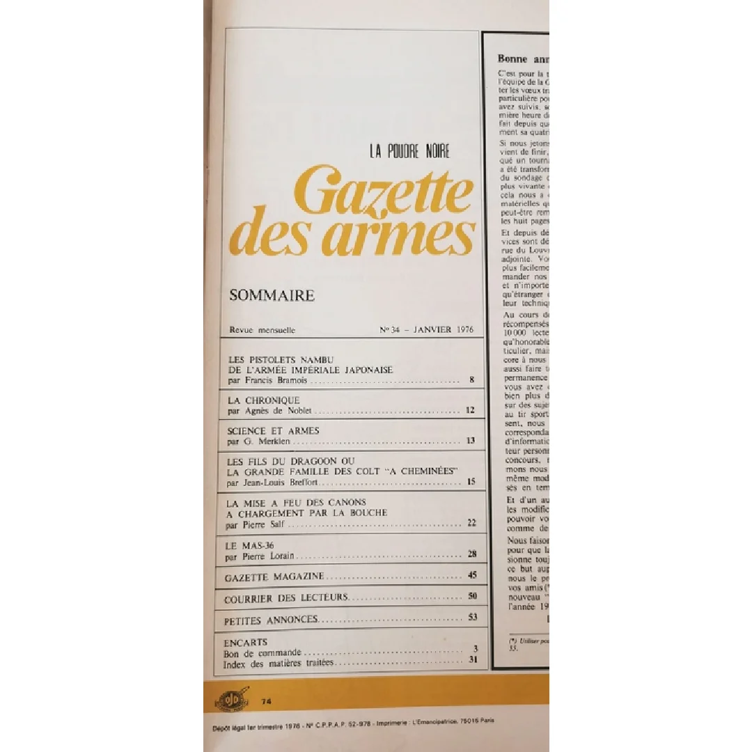 Trois Anciens magazines de la Gazettes des armes. Numéro 32, 33 et 34 – Image 5