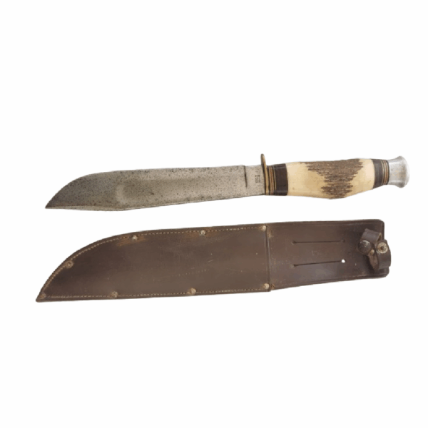 Ancien couteau de chasse Bowie de grande qualité par William ROGERS - Image 4