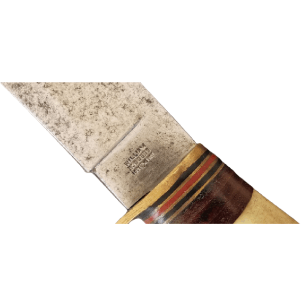 Ancien couteau de chasse Bowie de grande qualité par William ROGERS - Image 5