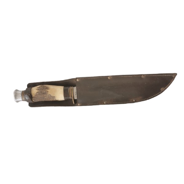 Ancien couteau de chasse Bowie de grande qualité par William ROGERS - Image 3