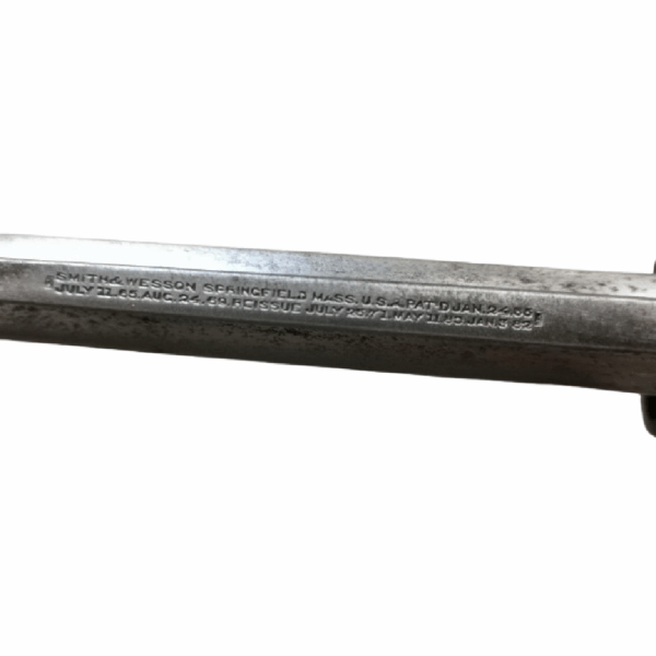 Smith & Wesson version luxe, calibre 38 SW, nickelé, poignée ivoire - Image 5