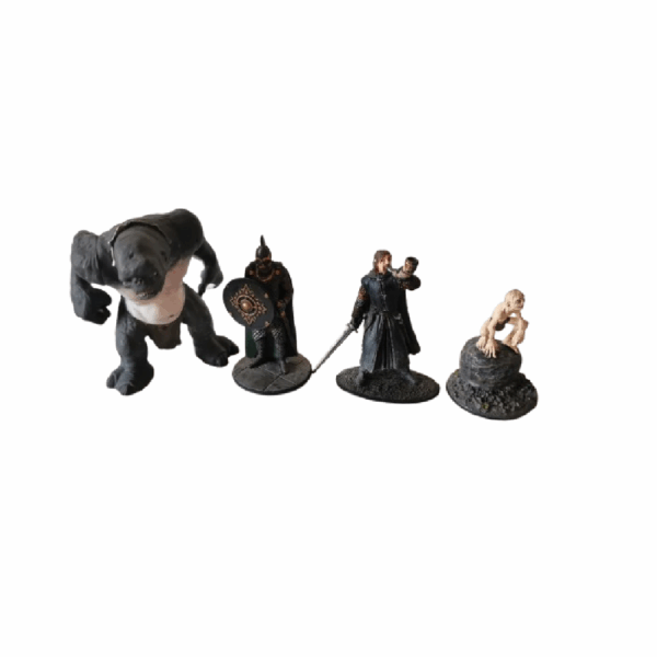 4 Figurines emblématiques du Seigneur des Anneaux - Image 2