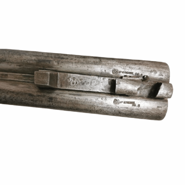 Fusil Juxtaposé de collection , fabrication Saint Etienne en calibre 16 à broche. - Image 4