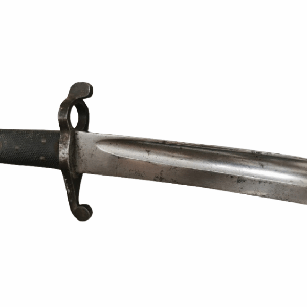 Baïonnette anglaise lame Yatagan Modèle Enfield 1858 de Marine - Image 4