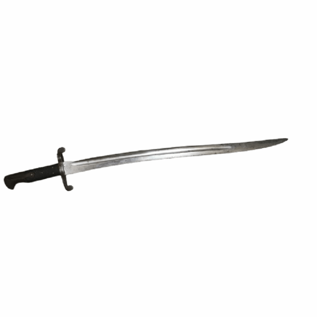 Baïonnette anglaise lame Yatagan Modèle Enfield 1858 de Marine