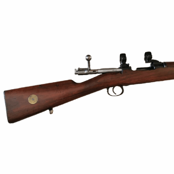 Fusil Mauser 1896 Karl Gustav montage lunette pivotant - Image 3