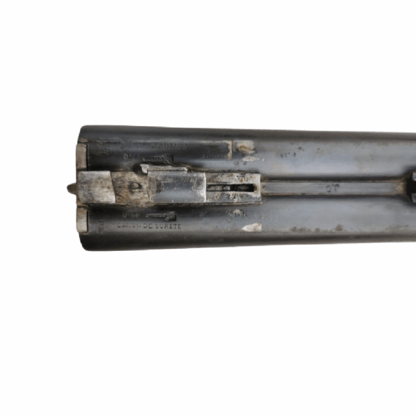 Fusil Juxtaposé signé " MOUSSEAUX LE MANS", en calibre 16x65 percussion centrale - Image 4