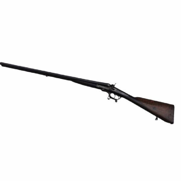 Fusil Juxtaposé signé " MOUSSEAUX LE MANS", en calibre 16x65 percussion centrale - Image 7