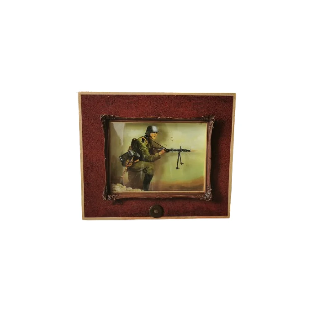 Tableau peinture sur verre signée: A.PASCUAL
