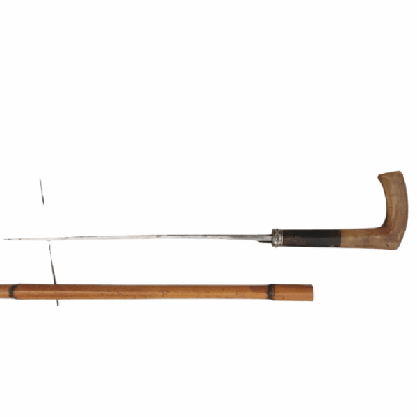 Canne épée en bambou et manche en corne - Image 5