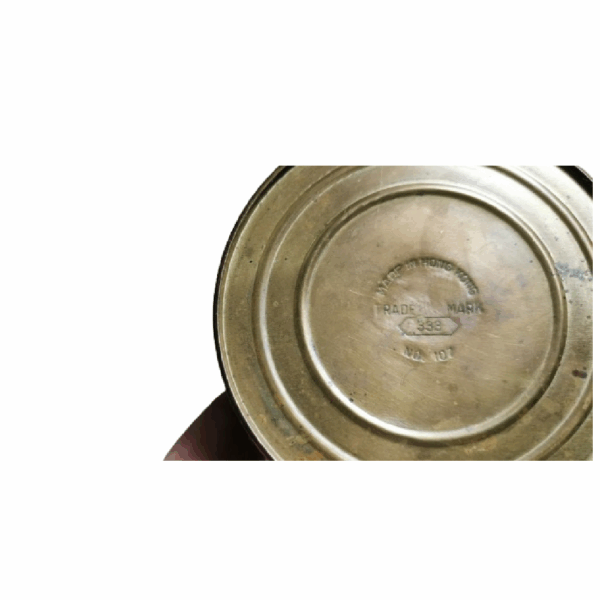 Burette d'huile vintage en laiton - Image 4