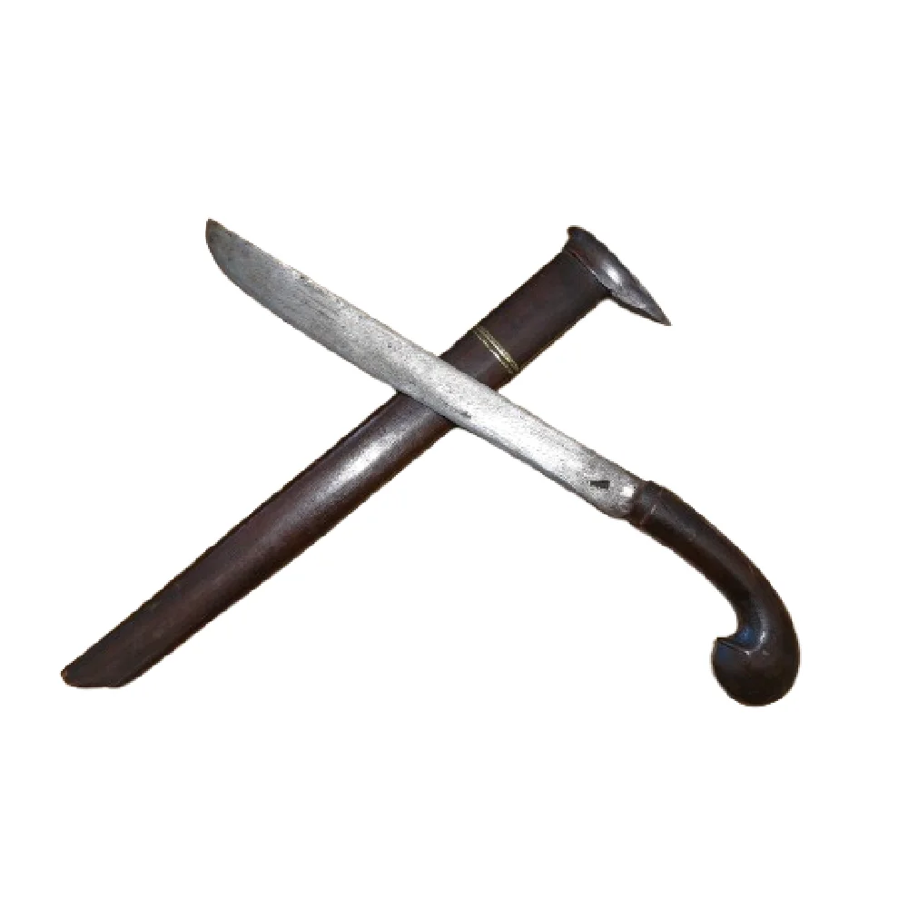 Couteau machette "Golok" indonésien : Un trésor antique exceptionnel